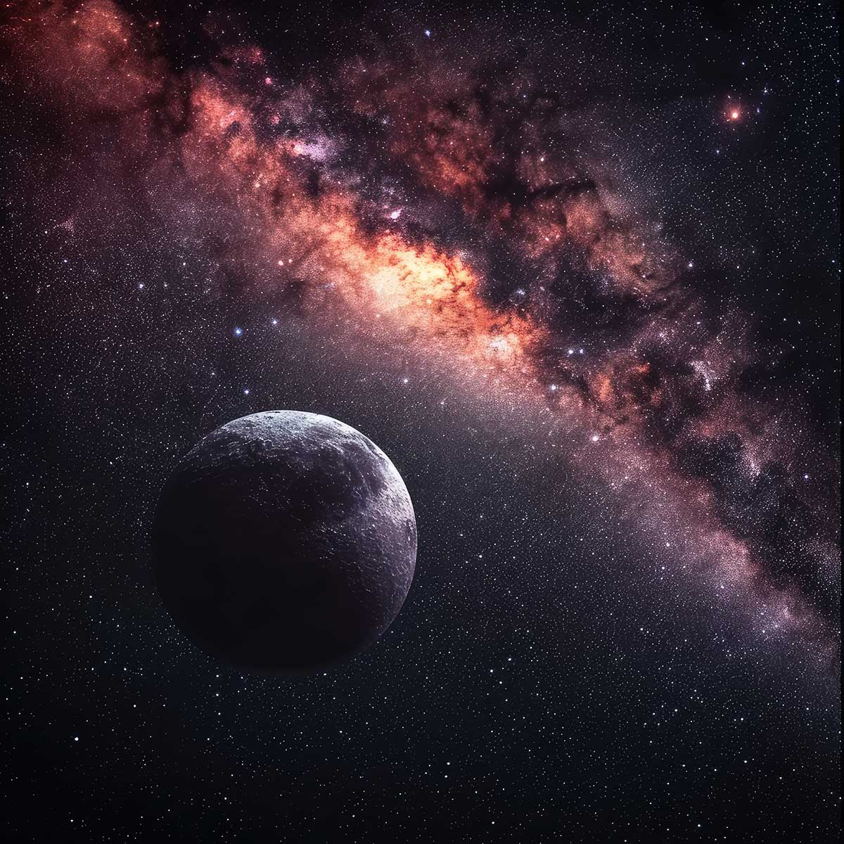 宇宙 コスモ 星 天体 スペース 正方形ポスター 四角 デザイン ポスター スクエア インテリア デザイン プリント 絵画 オフィス 教材 地球 惑星 銀河 衛星 学校【sq-poster-1697】