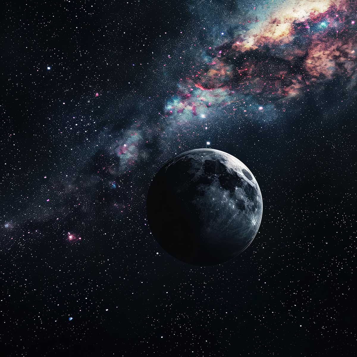 宇宙 コスモ 星 天体 スペース 正方形ポスター 四角 デザイン ポスター スクエア インテリア デザイン プリント 絵画 オフィス 教材 地球 惑星 銀河 衛星 学校【sq-poster-1726】｜ファッションポスターEFPI