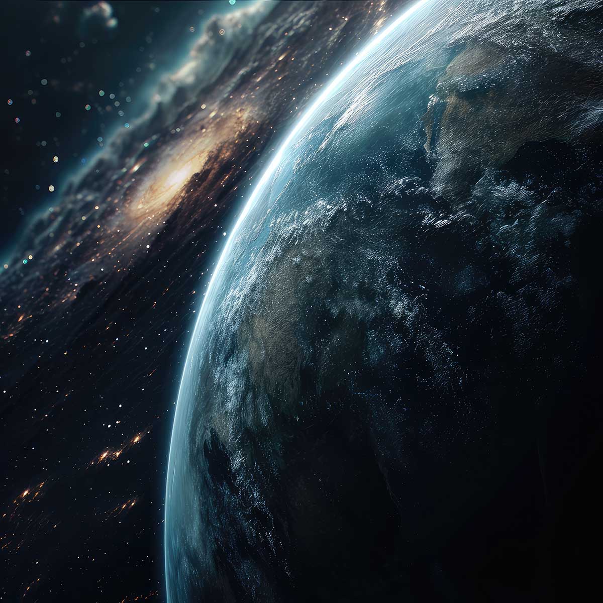 宇宙 コスモ 星 天体 スペース 正方形ポスター 四角 デザイン ポスター スクエア インテリア デザイン プリント 絵画 オフィス 教材 地球 惑星 銀河 衛星 学校【sq-poster-1760】|ファッションポスターEFPI