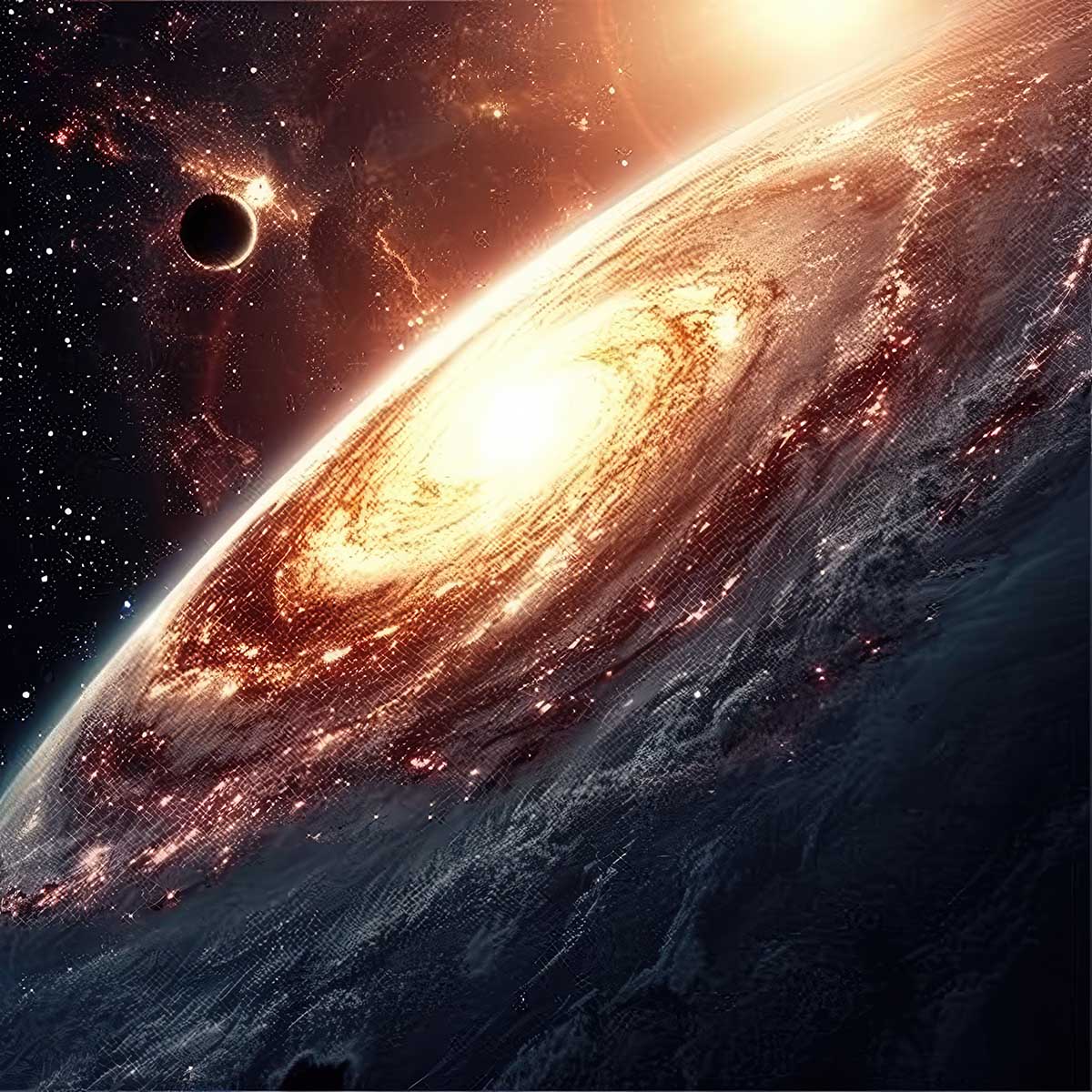 宇宙 コスモ 星 天体 スペース 正方形ポスター 四角 デザイン ポスター スクエア インテリア デザイン プリント 絵画 オフィス 教材 地球 惑星 銀河 衛星 学校【sq-poster-1792】｜ファッションポスターEFPI