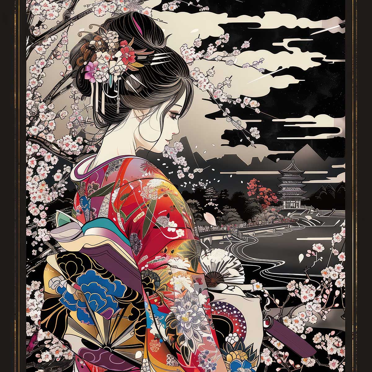 蝋燭張り出しで、おお座敷に癒しを。 インテリア・寝具・収納-壁紙・装飾フィルム-アートパネル・アートボード