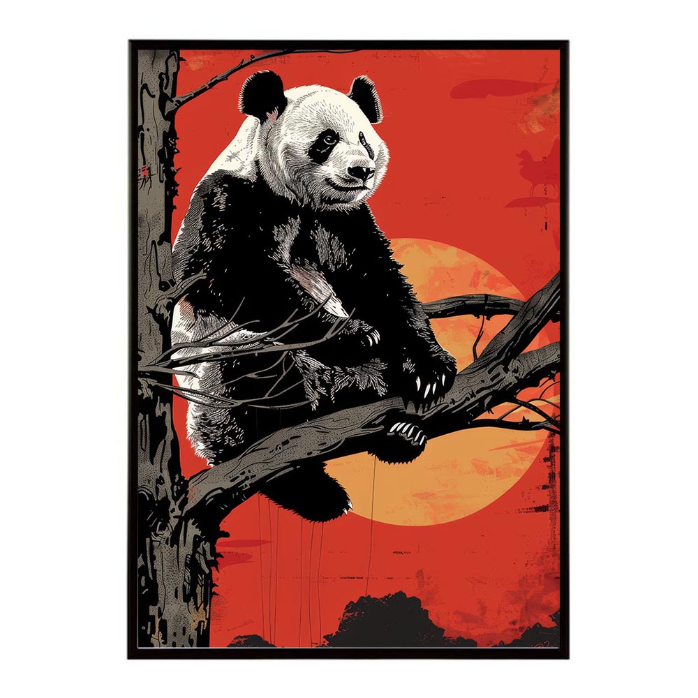 楽天市場】Panda / パンダ「ポップアートパネル / Keetatat Sitthiket