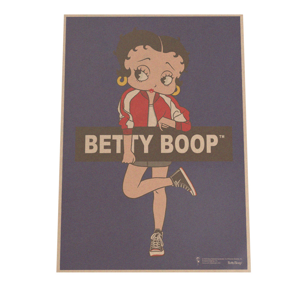 楽天市場 ポスター サイズ 約36x51cm 選べる用紙 大きさ Betty Boop ベティー ブープ 選べる用紙 大きさ 正規品 ベティーちゃん ポスター キャラクター アニメ 映画 アメリカ コミック 漫画 ベティ ダイナー ストリート ニューヨーク スケボー インテリア