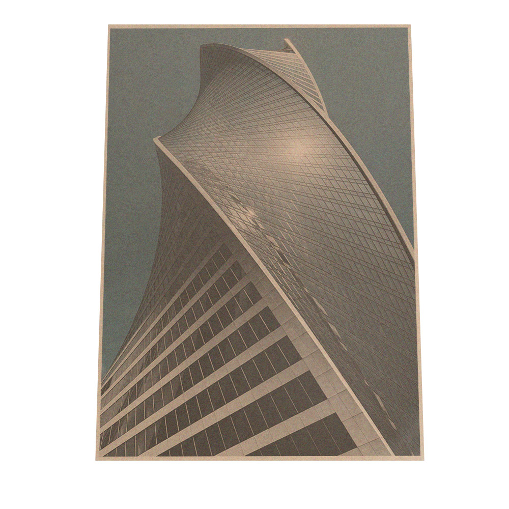 楽天市場 ポスター サイズ 約21x30cm 選べる用紙 大きさ インテリア おしゃれ ファッション ポスター インダストリアル 建物 建築 鉄骨 ビル 日本 香港 橋 工場 かっこいい カフェ オレンジ 男前 縦 雑貨 世界遺産 インテリア ファッションポスター