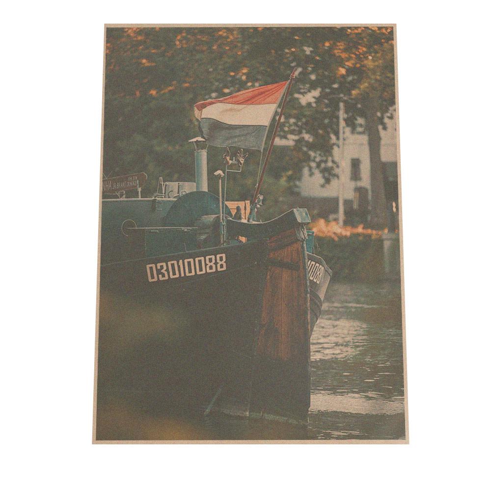 楽天市場 ポスター A1サイズ 約59x84cm 選べる用紙 大きさ ポスター インテリア おしゃれ ファッション ポスター 大きい 風景 景色 建物 建造物 運河 湖 海外 空 雲 海 イタリア キレイ 綺麗 インテリア ファッションポスター