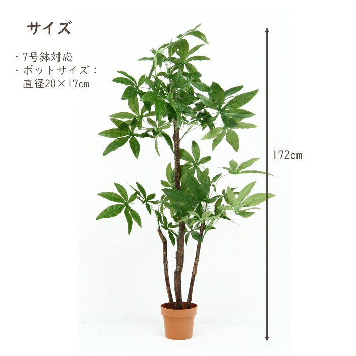 観葉植物 フェイクグリーン 人工観葉植物 パキラ Rvcconst Com