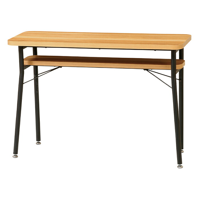 カウンターテーブル　オシャレ☆ 楽天市場】【値下げ】カウンターテーブル 棚付き 幅100 奥行35 高さ68