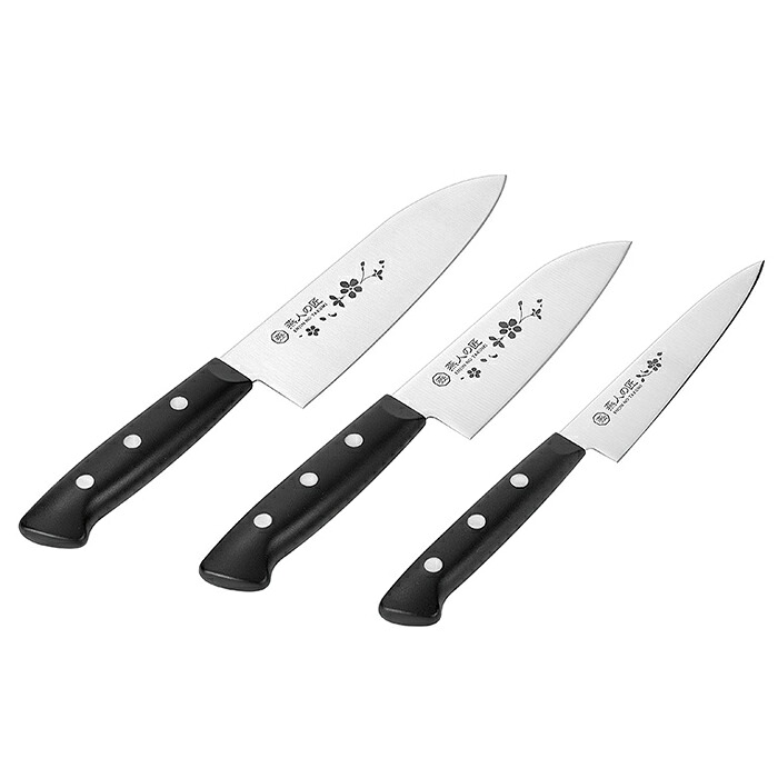＼p5倍!!クーポンあり☆お買い物マラソン／ 包丁セット 三徳包丁 ペティナイフ 日本製 燕人の匠 [桜吟] 燕三条