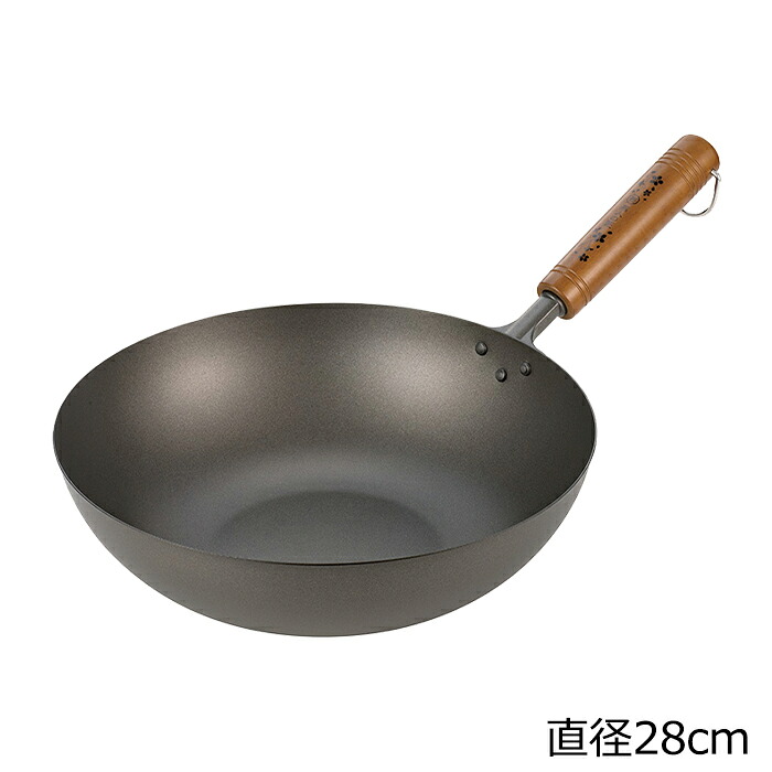 ＼p5倍!!クーポンあり☆お買い物マラソン／ いため鍋 28cm チタン製 ガス火専用 フライパン 深型 軽量 日本製 燕人の匠 桜吟