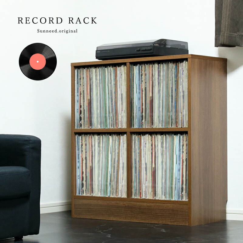 楽天市場】レコードスタンド 完成品 LP レコード ディスプレイ