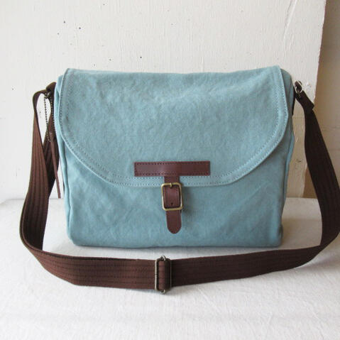 BAGWORKS / POSTMAN・S・MISSING PIECE / 201-BLUEGRAYバッグワークス / ポストマン・S・ミッシング・ピース / 色番201-ブルーグレー|AKI interior space