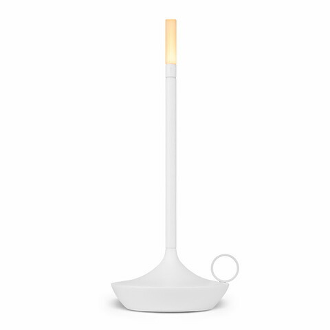 ＜送料無料！＞WICK White / ウィック LEDポータブルランプ 色：ホワイトキャンドル/北欧/クリスマス/ライト/プレゼント/充電式Graypants/グレイパンツ/キャンドルスタンドタイプ｜AKI interior space