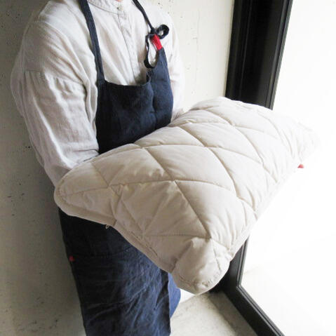 SaFo サフォ ウォッシャブル目の前枕 大きさ：レギュラー枕 / 蕎麦殻 / 目の前がら  / ソバがら /