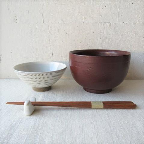 渕布多用椀刷毛根来/刷毛曙山岸厚夫の漆の器お椀/汁椀/椀/お味噌汁椀/国産/日本製/漆/漆器/山中/うるし/漆塗り/シック/木製