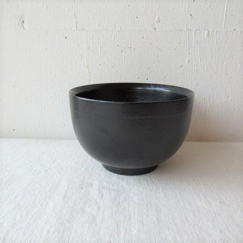 渕布多用椀刷毛根来/刷毛曙山岸厚夫の漆の器お椀/汁椀/椀/お味噌汁椀/国産/日本製/漆/漆器/越前/うるし/漆塗り/シック/木製
