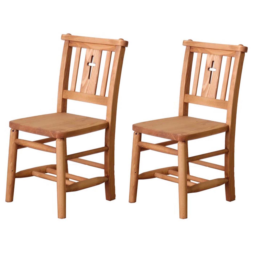 楽天市場 キッズチェア 2脚セット ミニチェア 木製 ナチュラル キッズチェア ダイニング チェア キッズ 天然木 無垢材 子供用 キッズ用 イス 椅子 おしゃれ インテリアのティースリー