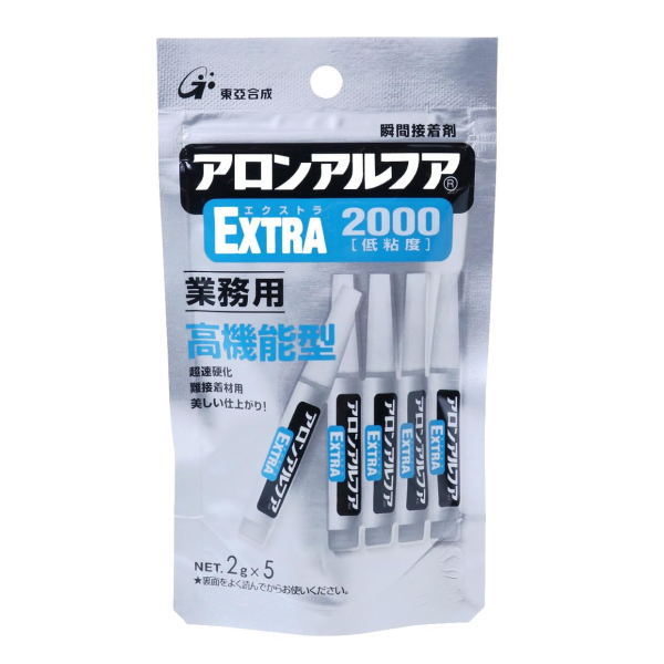 東亜合成 アロンアルファ EXTRA 2000 10g(2g×5本) 25本入|イーヅカ