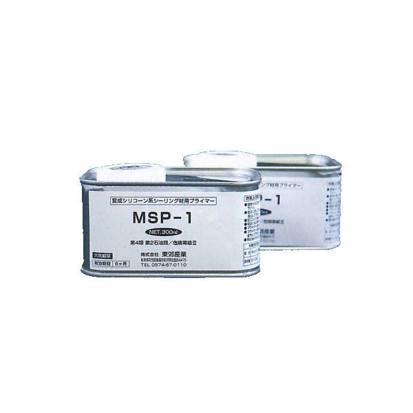 東郊産業 変成シリコーン・ウレタン兼用プライマー MSP-1 300ml 4缶