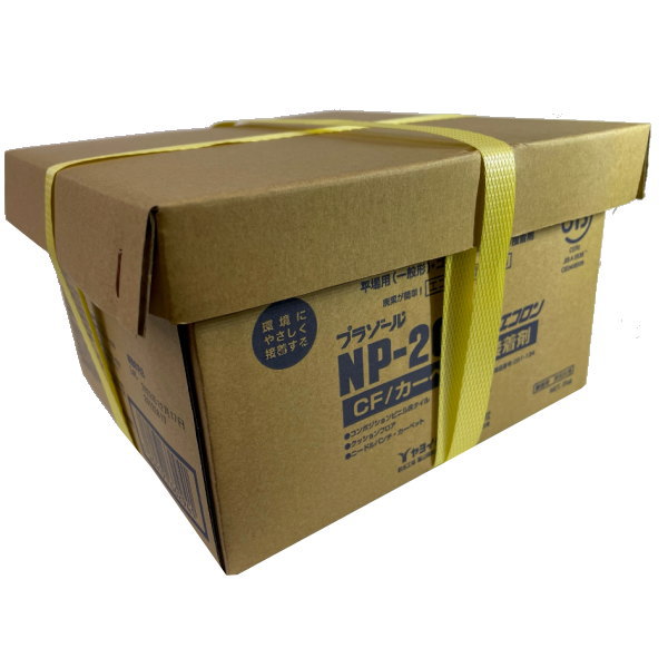 ヤヨイ化学 床糊プラゾール NP2000 エコロン クシ目ゴテ付き 3kg×4入