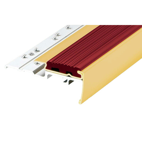 アシスト アシステップ 18-BS1140 真鍮製 穴有 （タイヤ付き） 1m長｜イーヅカ