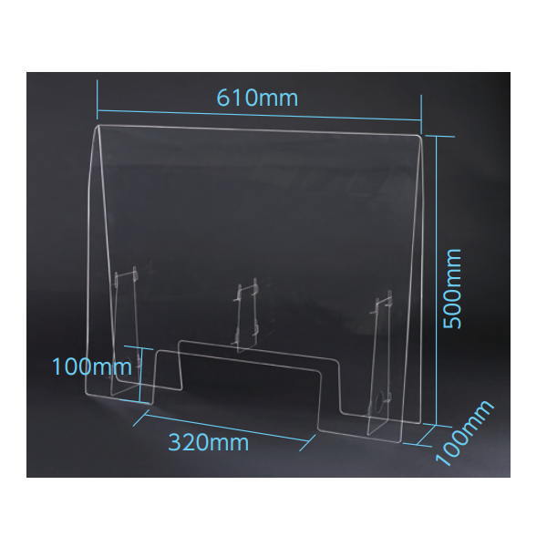 楽天市場】アーテック 飛沫防止透明パーテーション大 1.0mm厚 51080