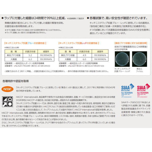 無料サンプルOK キッチニスタ キッチニスタラップ 抗菌 レッド 幅30cm×長100m KNAB RED 30X100 30本 fucoa.cl