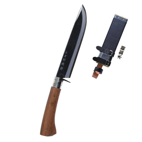 楽天市場】西根正剛作（西根登）叉鬼山刀 ナガサ木柄9寸 5分マタギ用剣