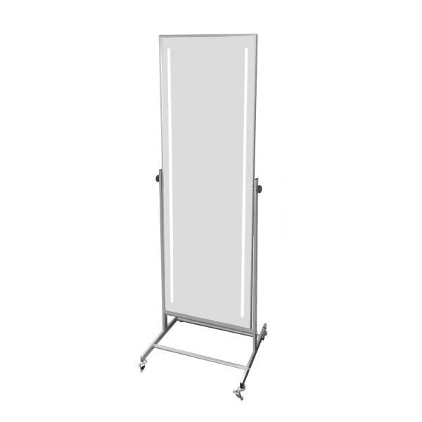 日建実業 LED点火装置付き添い人鏡鑑 L-2965 鏡 W690×H1750
