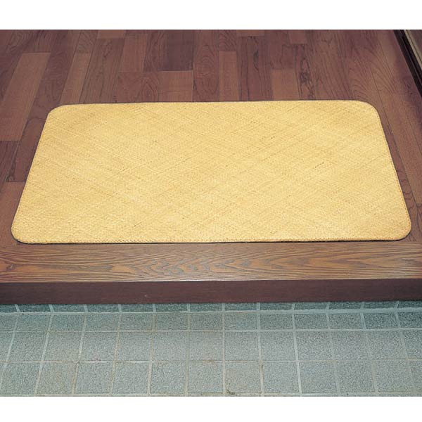 鹿田工業 籐引っ敷き 華月セガ籐あじろ 銀閣引っ敷き 約35×120糎 RM35120N