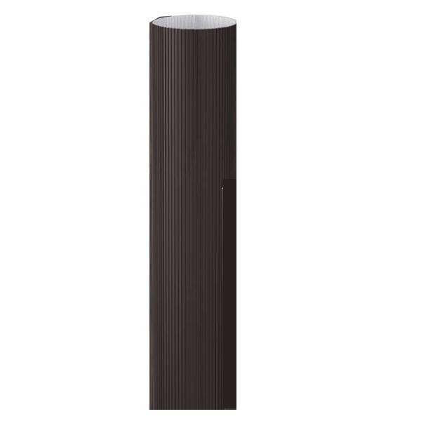 グローベン 80φ ダークブロンズ A11TUN818KT H1800mm 40角中芯入 鈍角柱