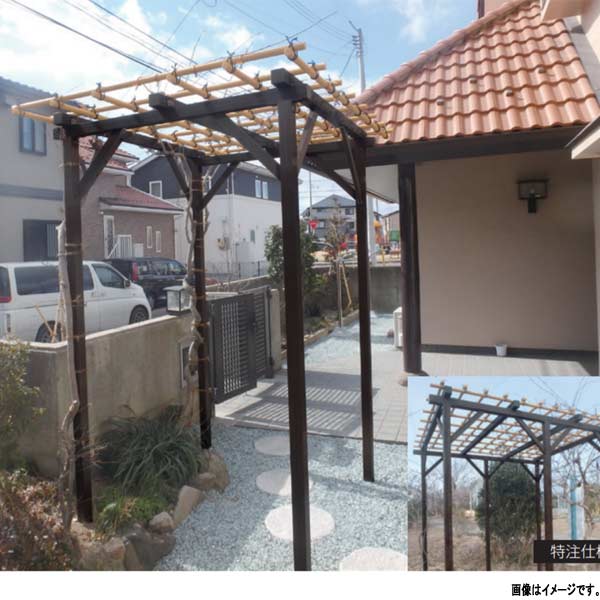 黒竹と藤づるで作った花台5つセット 楽天市場】花台 竹の通販