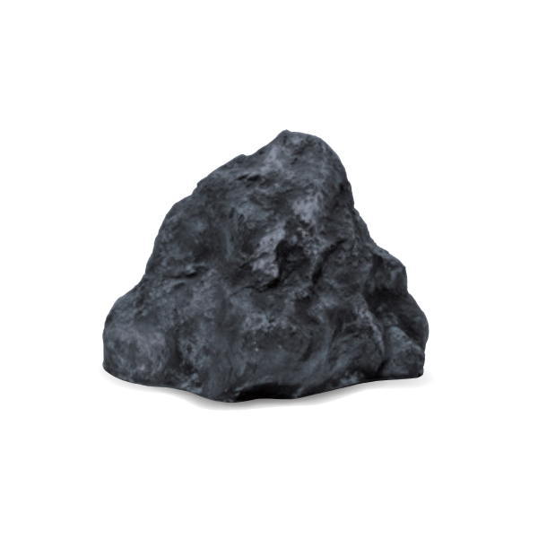 グローベン 人工庭石 石ころ ボルケーノ 2C A60CZ144K 約3kg FRP製
