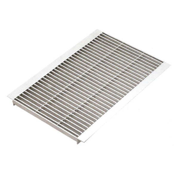 法山本店 ステンレス製U字溝グレーチング プレーンタイプ YFU-4-300-25 【P=15mm】|イーヅカ