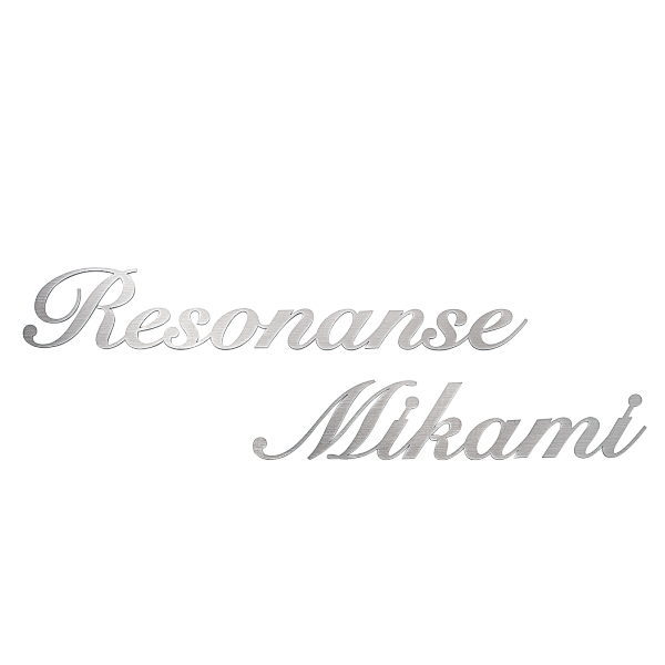 福彫 法人息吹き チタン切文字記号館銘板 TIKZ-6