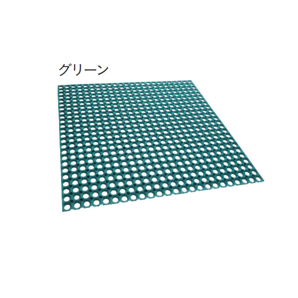 ユニソン ターフラバーマット 芝地保護すること引っ敷き 緑であること L1000×W1000×H15粍 1一緒になる（3枚）約3.0平米