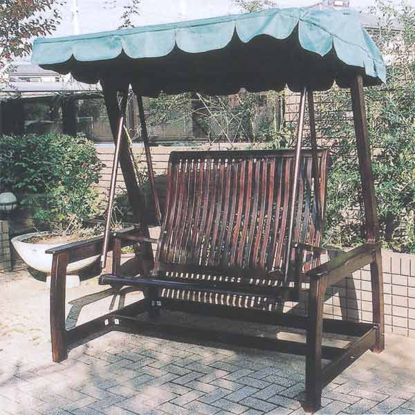 ジャービス商事 DELUXE SWING LOVE BENCH デラックススイングラブベンチ ブリトール仕上 チーク 1ダークブラウン 20805 1台 109,172円