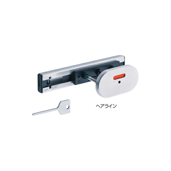 ベスト 丸型表示付ボルト（内開き） No.1312M ストローク30mm ヘアライン