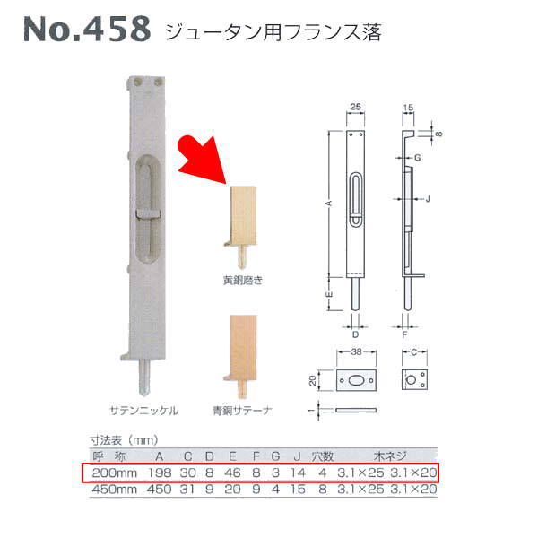限りない ジュータン用フランス共和国落 458-200-2 金管楽器磨き 200粍