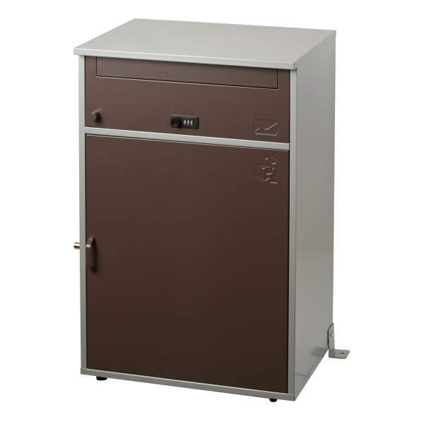 KGY 郵便ポスト付宅配ボックス リシム ワイド ブラウン THB-276BR｜イーヅカ