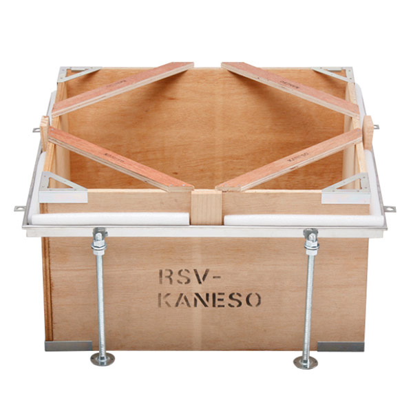 カネソウ フロアーハッチ用打込金具 RSV-15-600 C寸法120～200mm