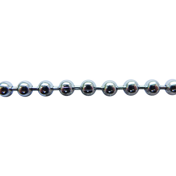 ニューヒカリ 真鍮クローム ボールチェーン 4.9mm×30m SH-CB50 1つ