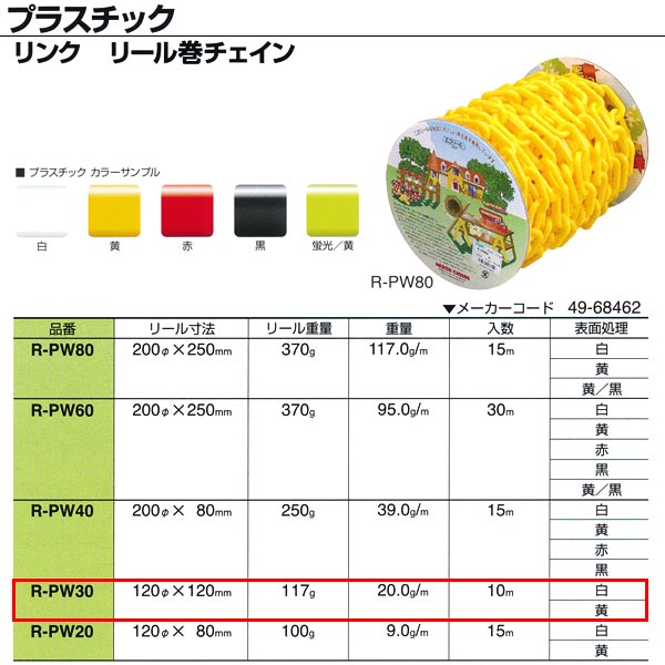 楽天市場】ニッサチェーン ステンレス ボールチェーン リール巻