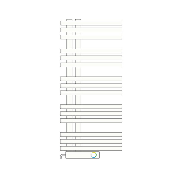 リラインス タオルウォーマ- 判定基準取り付き操作手順 判定基準色ペンキ塗り (白いことP-001)YAER0740