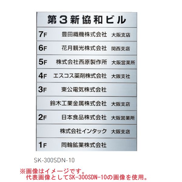 神栄ホームクリエイト 借り受け人御引き回し板 SK-300SDN-7 H582×W606×D15粍 段数7