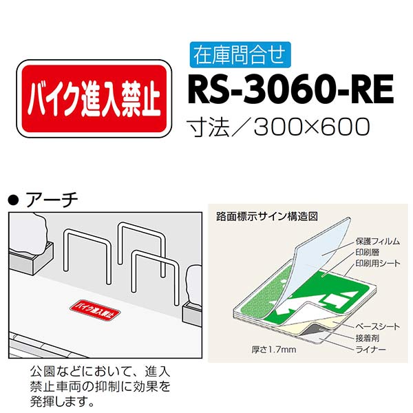 サンポール 路面標示息吹き モーターサイクル入構ご法度 Rs 3060 Re 300 600 Hotjobsafrica Org