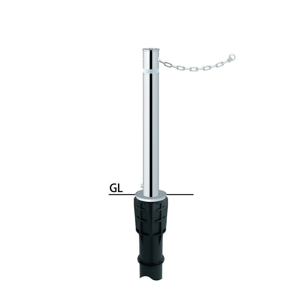 サンポール リフター 上下式(バリアフリータイプ) LA-8LC-BF φ76.3(t2.0) H690｜イーヅカ 26,501円