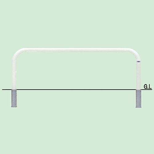 帝金 脱着式 82C-20白 φ60.5×t2.8 W2000 H650