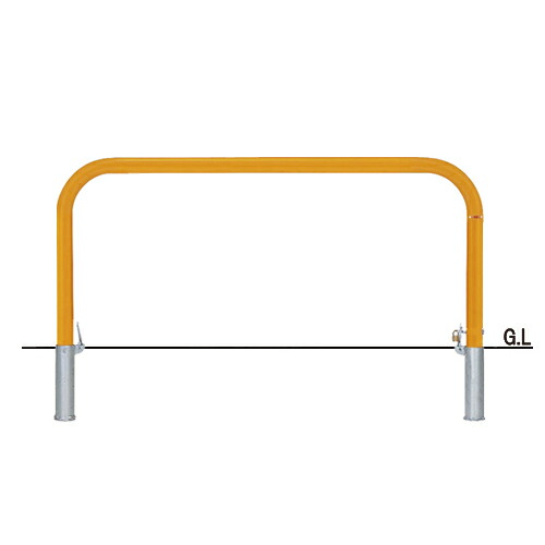 帝金 脱着式カギ付 82PK-15 φ60.5×t2.8 W1500 H650