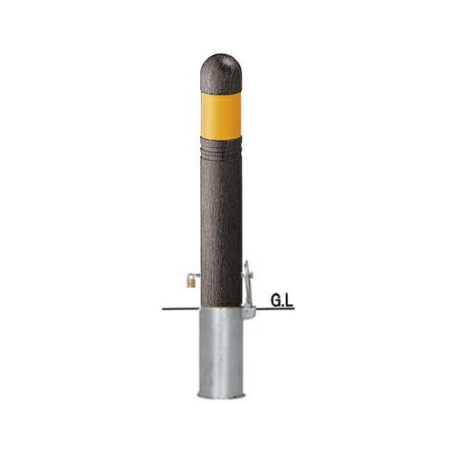 帝金 脱着式カギ付 EPP-04NPK φ115 H900