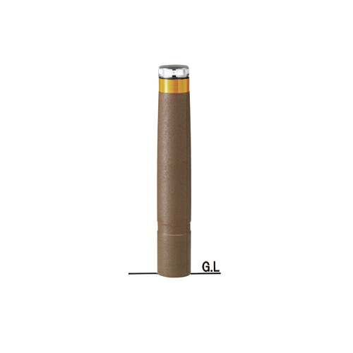 帝金 脱着式カギ付 LEPG-03PK-TT（点灯タイプ） φ130 H807｜イーヅカ